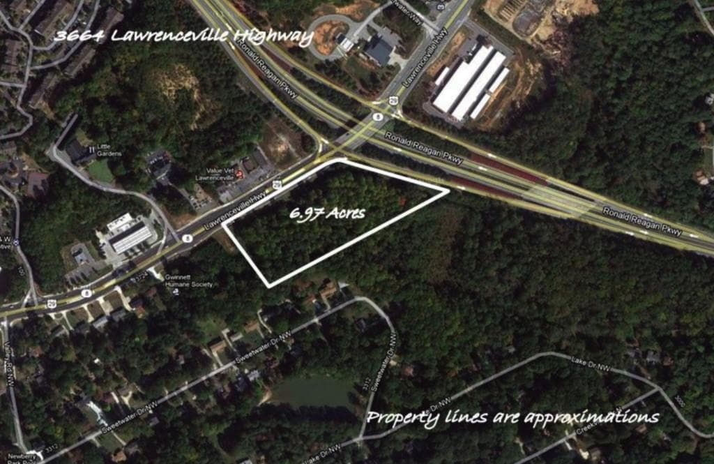 unimproved land for sale at 3664 Lawrenceville Highway, Lawrenceville, GA 30044
