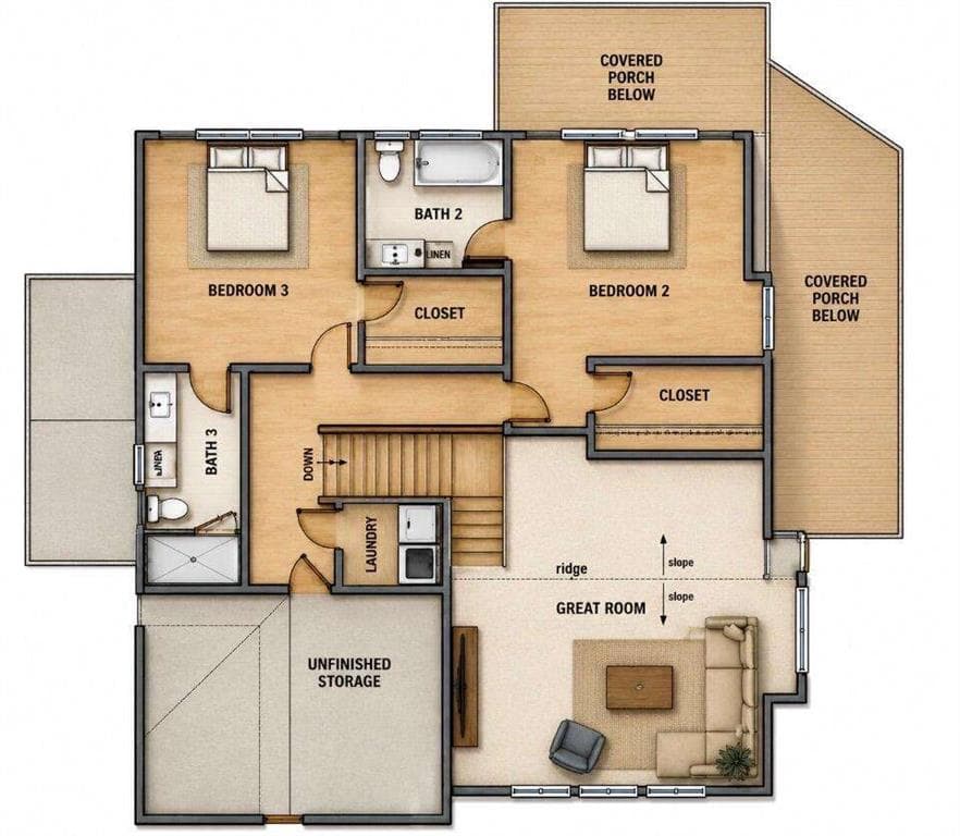 3 bedroom, 4 bathroom, 2,120 sq ft single family residence for sale at 28 Hillcrest Court, Ellijay, GA 30536 — photo 5