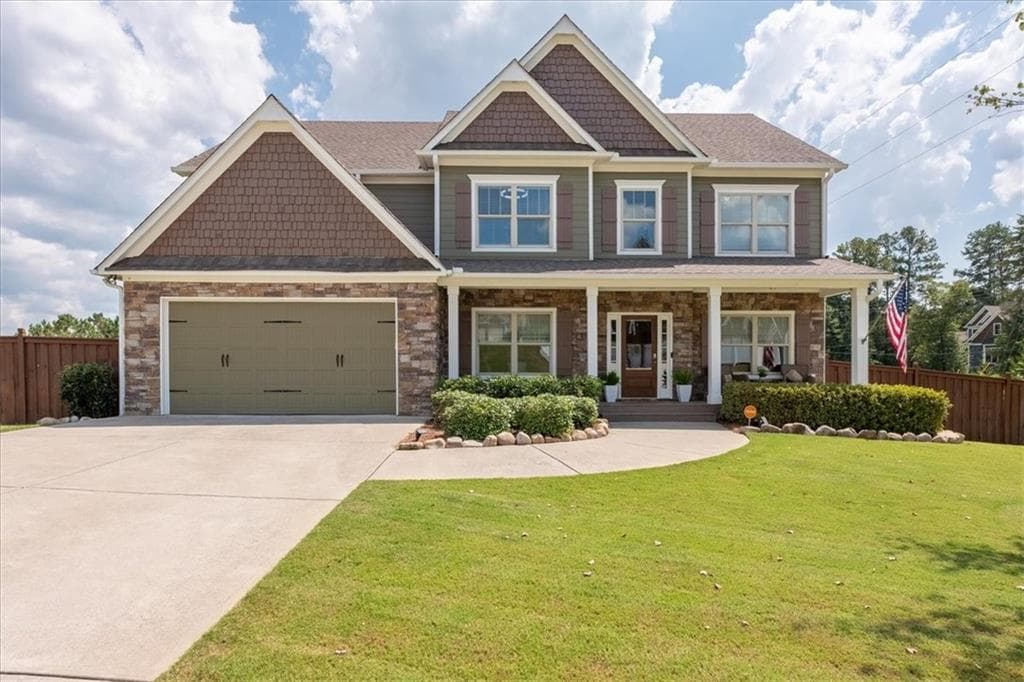 6 bedroom, 5 bathroom, 4,652 sq ft single family residence under contract at 3 Hillshire Drive, Cartersville, GA 30120
