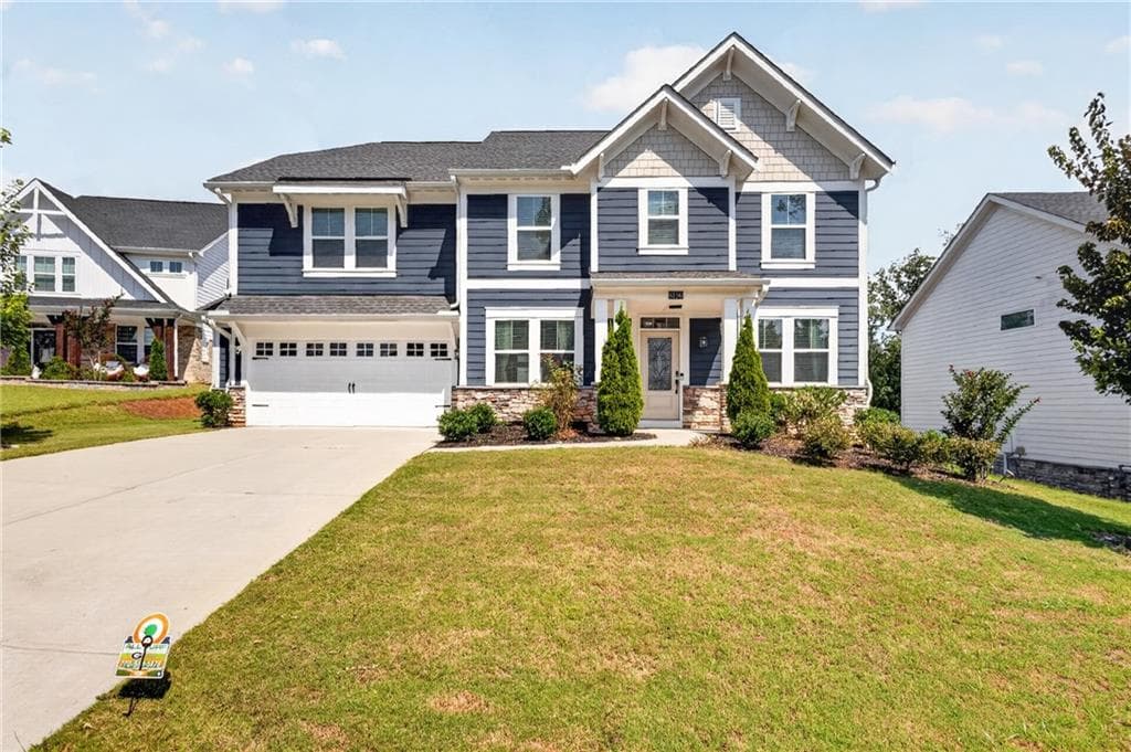 5 bedroom, 3 bathroom, 3,182 sq ft single family residence for sale at 8150 Brewton Bend, Ball Ground, GA 30107