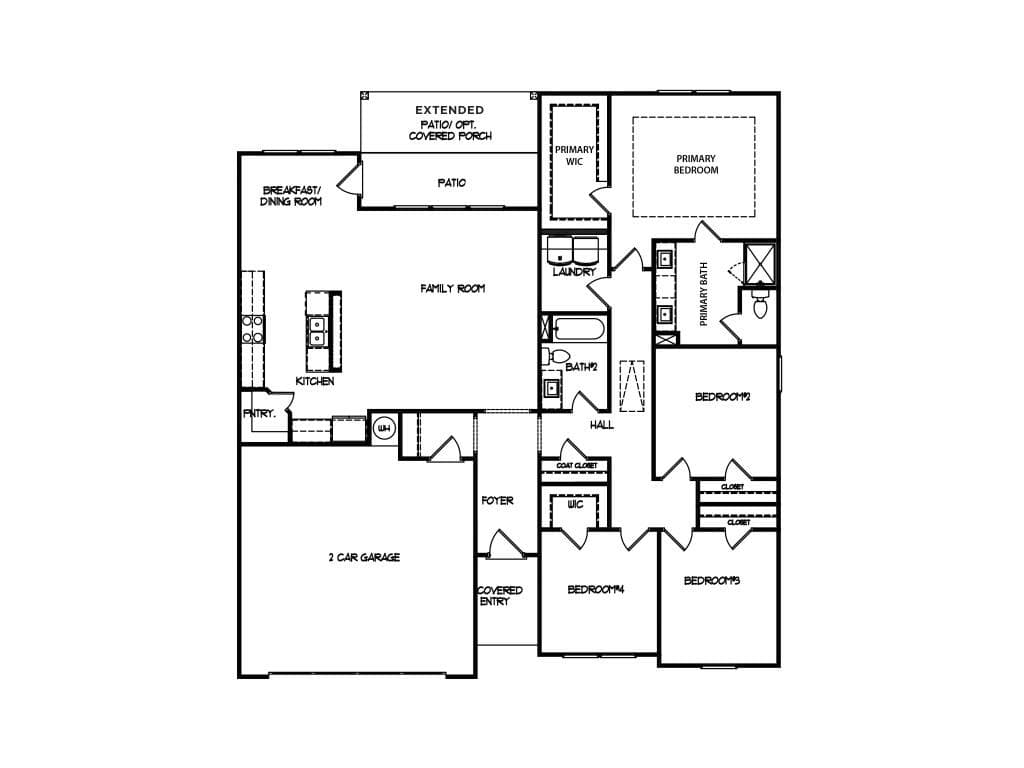 4 bedroom, 2 bathroom, 1,827 sq ft single family residence for sale at 240 Cochin Drive, Statham, GA 30666 — photo 2