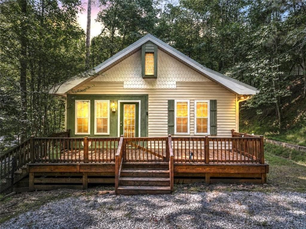 2 bedroom, 2 bathroom, 1,200 sq ft home for sale at 158 Bamby Lane, Ellijay, GA