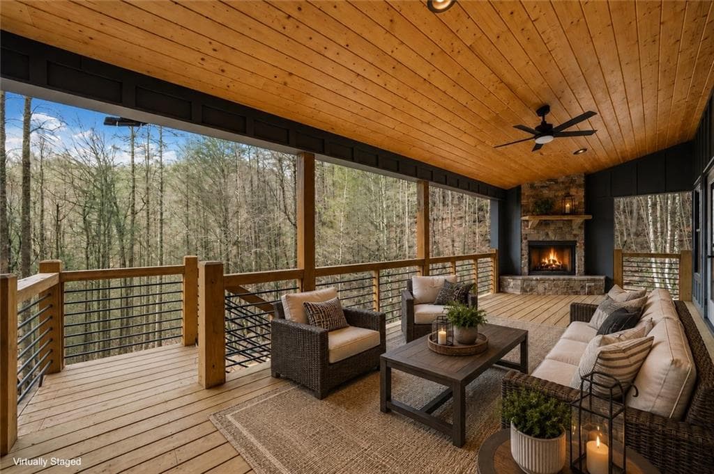 4 bedroom, 3 bathroom, 3,532 sq ft single family residence for sale at 641 Bryant Farm Lane, Ellijay, GA 30540 — photo 6