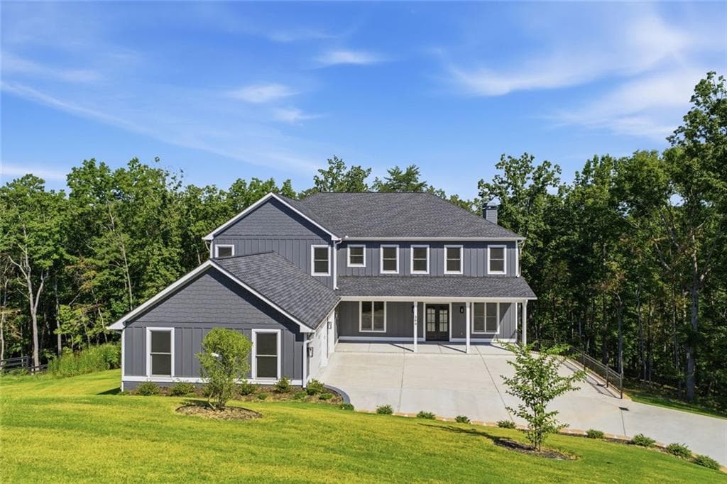 7 bedroom, 6 bathroom, 5,550 sq ft single family residence for sale at 394 Settlers Ridge Drive, Ball Ground, GA 30107 — photo 2