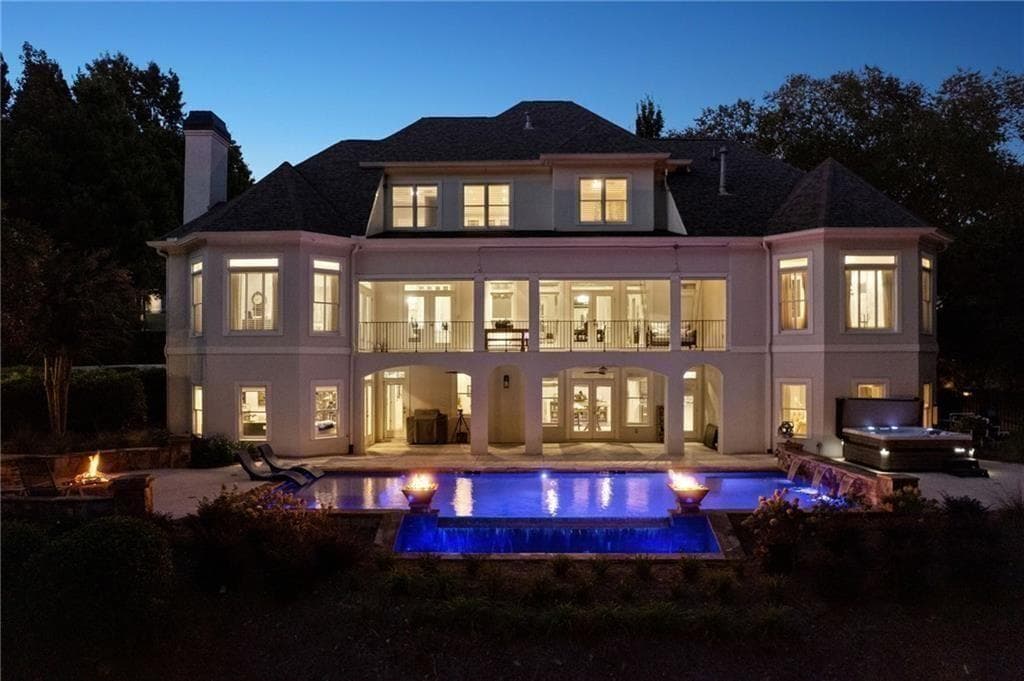 5 bedroom, 6 bathroom, 6,147 sq ft single family residence sold at 109 Peninsula Drive, Peachtree City, GA 30269