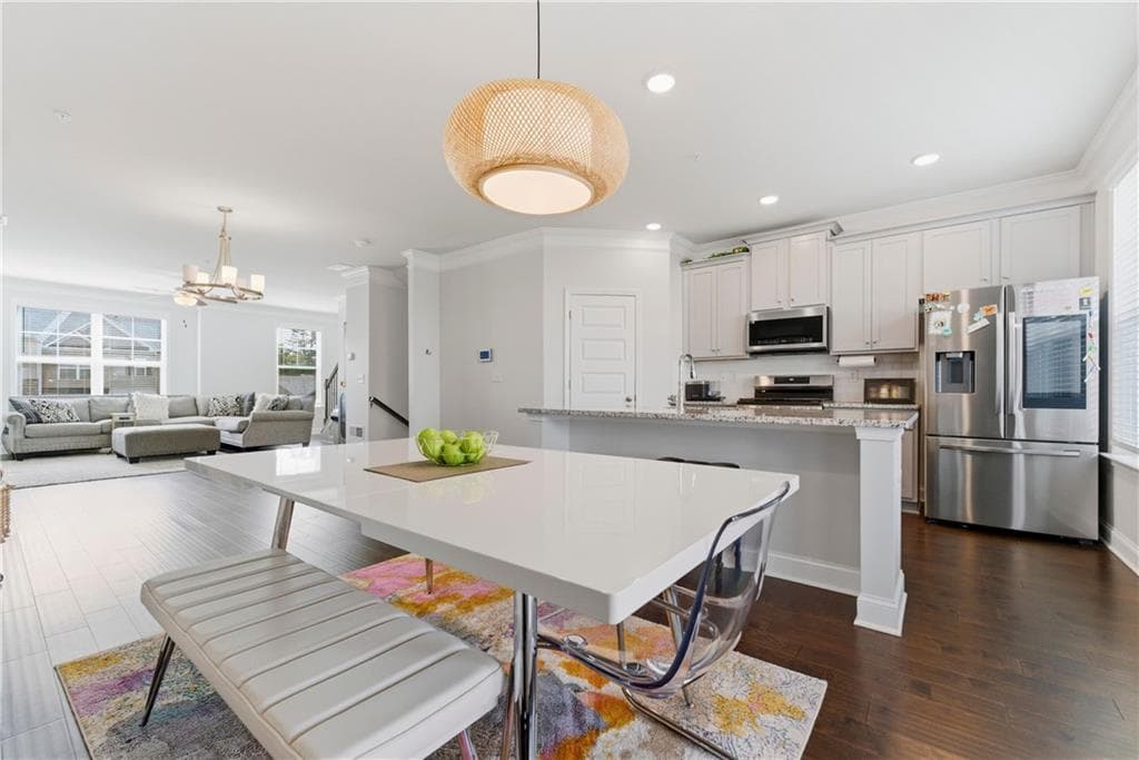 4 bedroom, 4 bathroom, 1,994 sq ft townhouse for sale at 528 Sonata Walk, Marietta, GA 30067 — photo 9