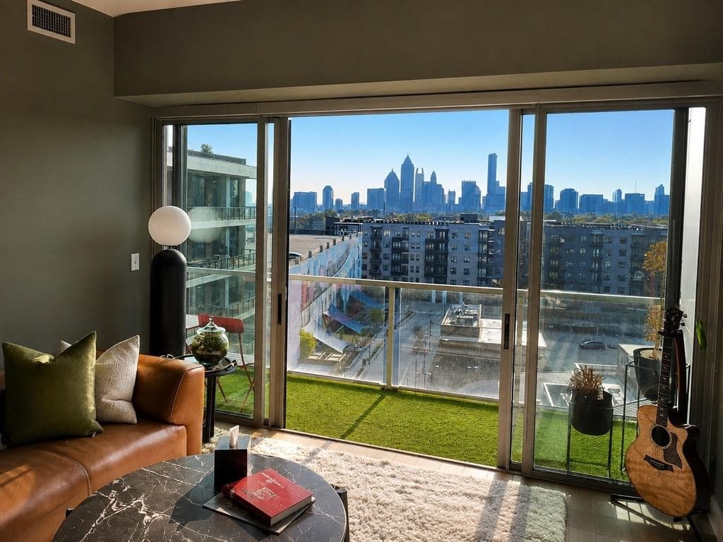 2 bedroom, 2 bathroom, 1,223 sq ft condominium for rent at 1100 Howell Mill Road 810, Atlanta, GA 30318 for $3,595 a month — photo 5