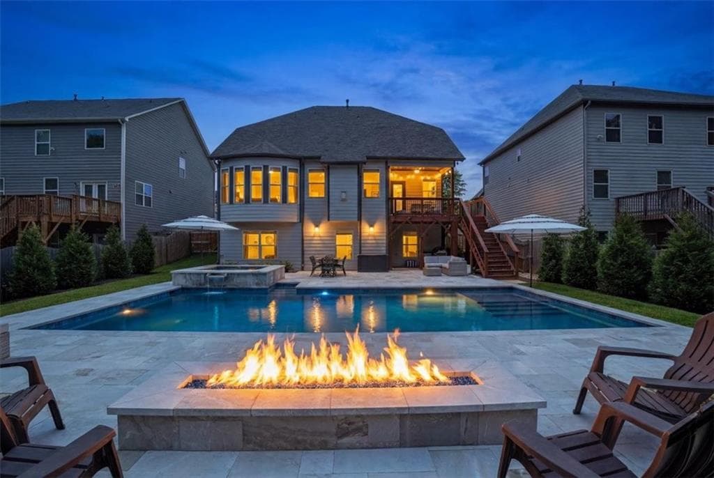 5 bedroom, 5 bathroom, 3,218 sq ft single family residence for sale at 6265 Privet Way, Cumming, GA 30028 — photo 2