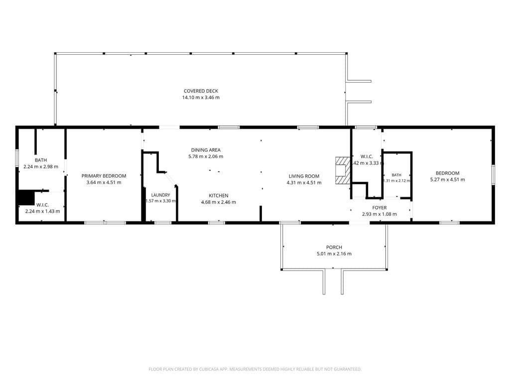 2 bedroom, 2 bathroom, 1,216 sq ft single family residence for sale at 8610 Sandy Run Road, Sparta, GA 31087 — photo 6