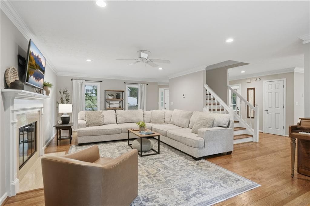 4 bedroom, 4 bathroom, 3,042 sq ft single family residence for sale at 643 Laufin Court, Lawrenceville, GA 30043 — photo 4