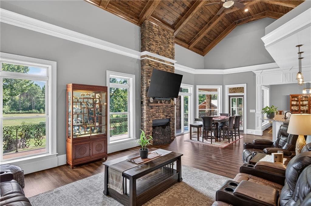 5 bedroom, 5 bathroom, 7,286 sq ft single family residence for sale at 456 E Valley Road, Rydal, GA 30171 — photo 8