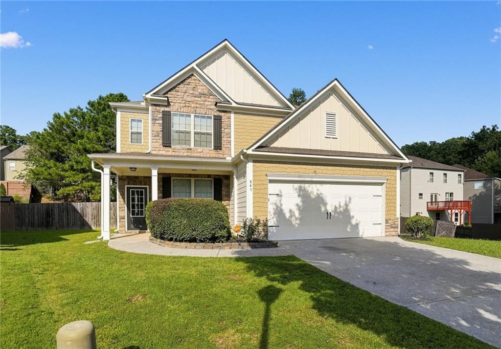 4 bedroom, 4 bathroom, 2,012 sq ft single family residence for sale at 541 Collingsworth Lane, Lawrenceville, GA 30043