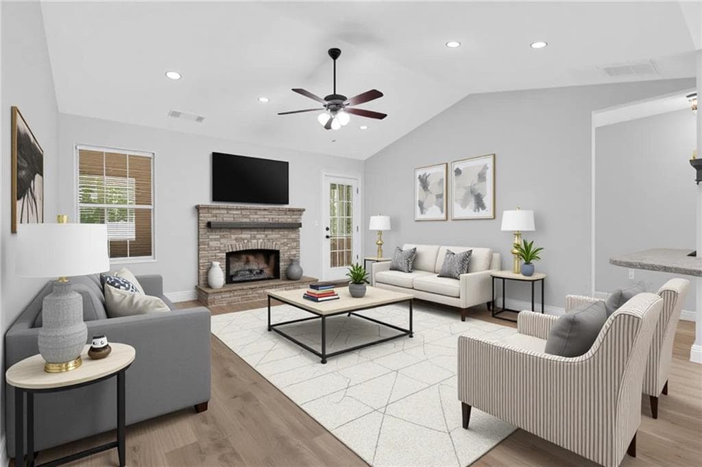 3 bedroom, 2 bathroom, 2,200 sq ft single family residence for sale at 3710 Silver Hill Circle, Gainesville, GA 30507 — photo 2