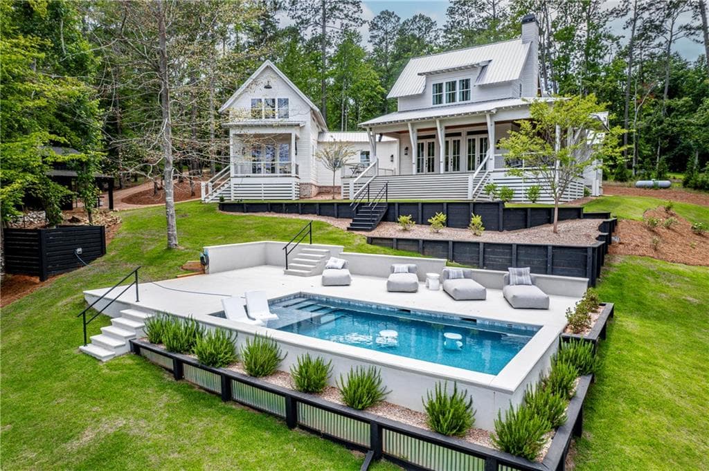 4 bedroom, 5 bathroom, 3,579 sq ft single family residence for sale at 98 Bagley Road, Eatonton, GA 31024