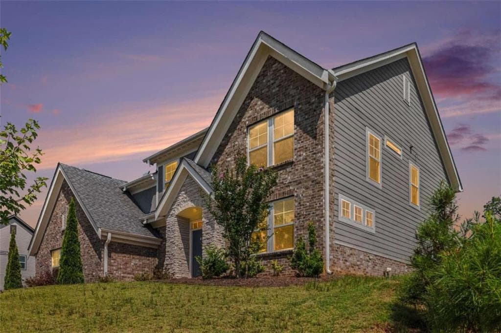 4 bedroom, 4 bathroom, 3,142 sq ft single family residence for sale at 8110 Tavern Road, Ball Ground, GA 30107