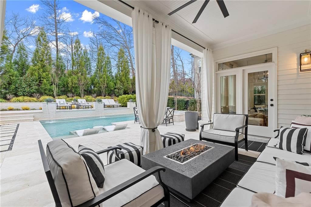 6 bedroom, 5 bathroom, 4,192 sq ft single family residence for sale at 1294 Cauley Creek Overlook, Johns Creek, GA 30097