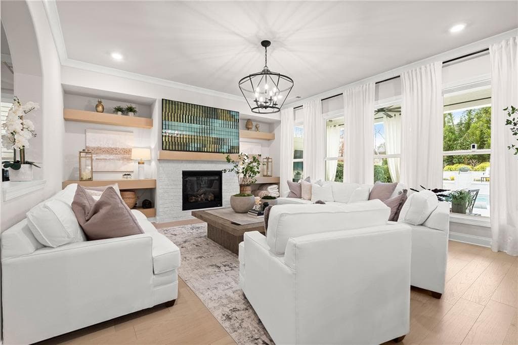6 bedroom, 5 bathroom, 4,192 sq ft single family residence for sale at 1294 Cauley Creek Overlook, Johns Creek, GA 30097 — photo 3