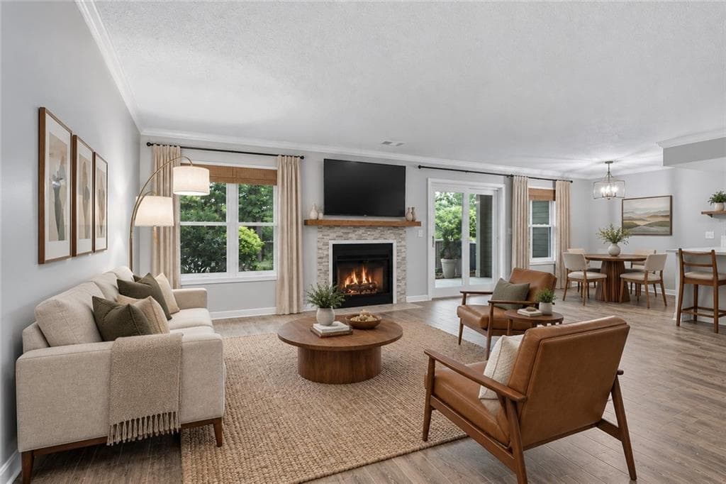 2 bedroom, 2 bathroom, 1,306 sq ft condominium for sale at 3073 Westwood Way, Alpharetta, GA 30004 — photo 2
