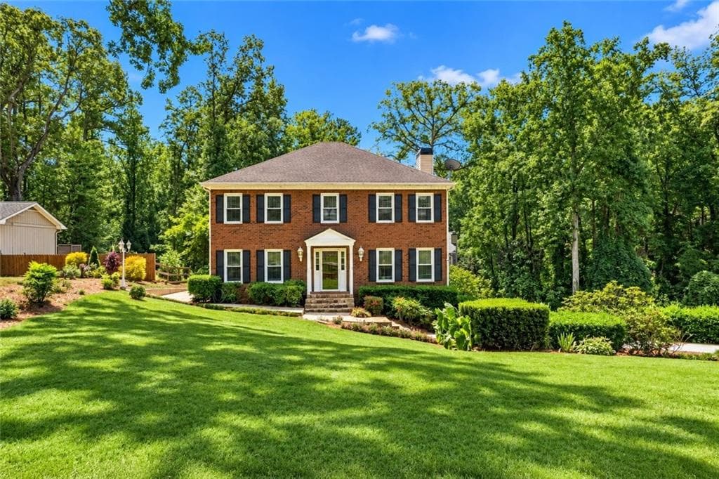 4 bedroom, 3 bathroom, 3,462 sq ft single family residence for sale at 4585 Hunting Hound Lane, Marietta, GA 30062