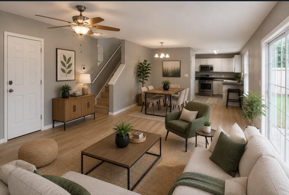 3 bedroom, 3 bathroom, 1,232 sq ft single family residence under contract at 170 Windcroft Court, Acworth, GA 30101 — photo 3