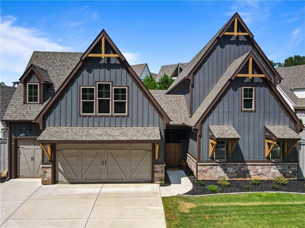 4 bedroom, 5 bathroom, 3,599 sq ft single family residence under contract at 220 Arbor Garden Circle, Newnan, GA 30265