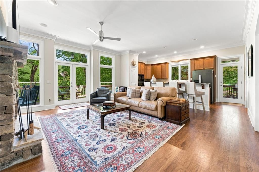 4 bedroom, 5 bathroom, 3,412 sq ft single family residence for sale at 55 Hillside Way, Big Canoe, GA 30143 — photo 3