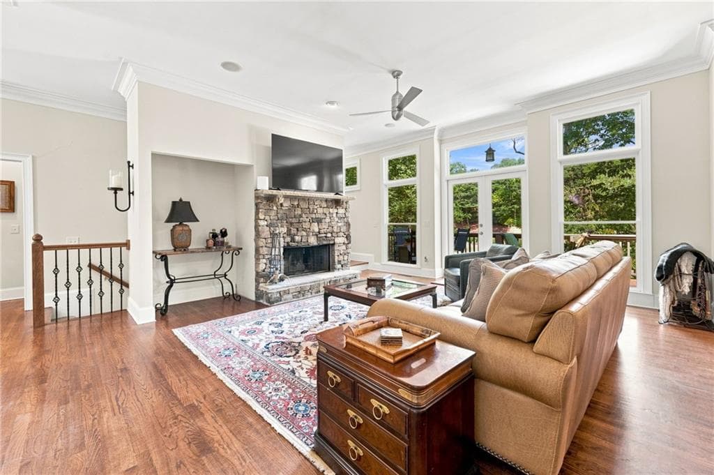 4 bedroom, 5 bathroom, 3,412 sq ft single family residence for sale at 55 Hillside Way, Big Canoe, GA 30143 — photo 4