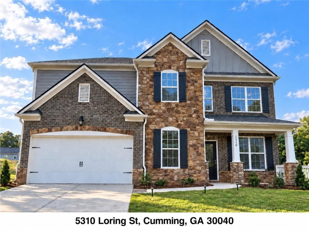 5 bedroom, 4 bathroom, 3,363 sq ft single family residence for rent at 5310 Loring Street, Cumming, GA 30040 for $3,275 a month