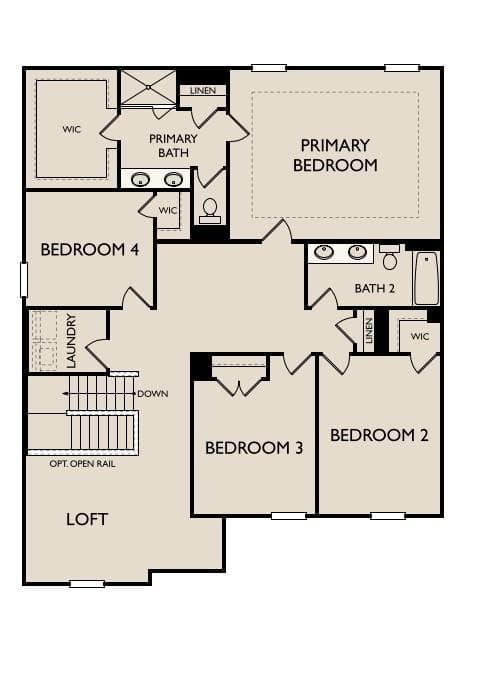 5 bedroom, 4 bathroom, 2,801 sq ft single family residence for sale at 709 Mistwood Way, Cartersville, GA 30120 — photo 3