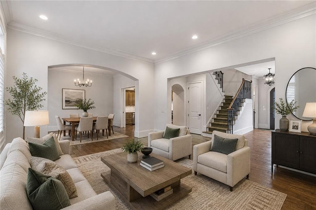 4 bedroom, 5 bathroom, 4,091 sq ft townhouse for sale at 4584 Woodlawn Gates Lane, Marietta, GA 30068 — photo 10