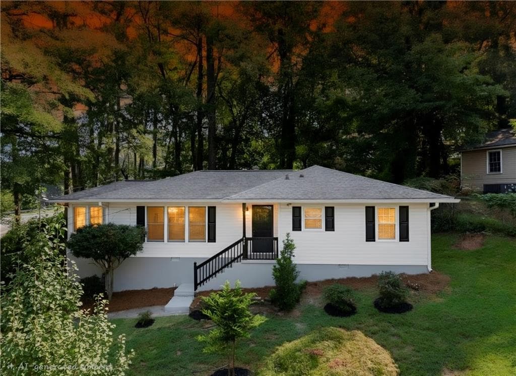 3 bedroom, 2 bathroom, 1,272 sq ft single family residence for sale at 220 Woods Drive, Marietta, GA 30060 — photo 1 of 52