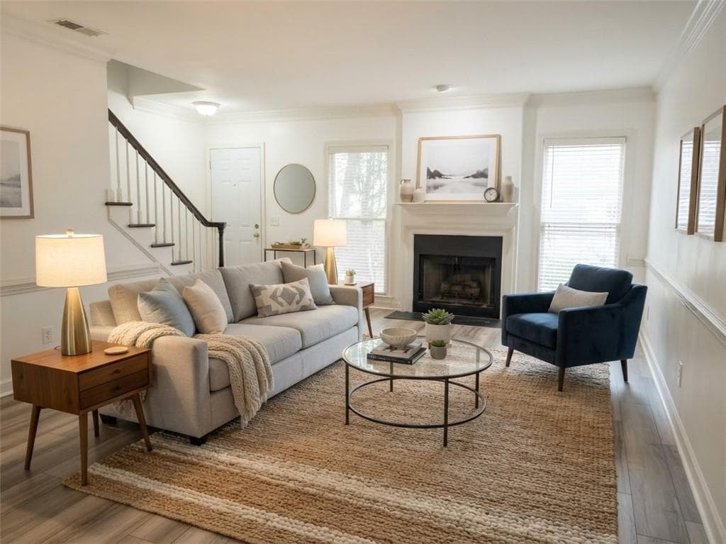 2 bedroom, 3 bathroom, 1,366 sq ft townhouse for sale at 7500 Roswell Road 75, Sandy Springs, GA 30350
