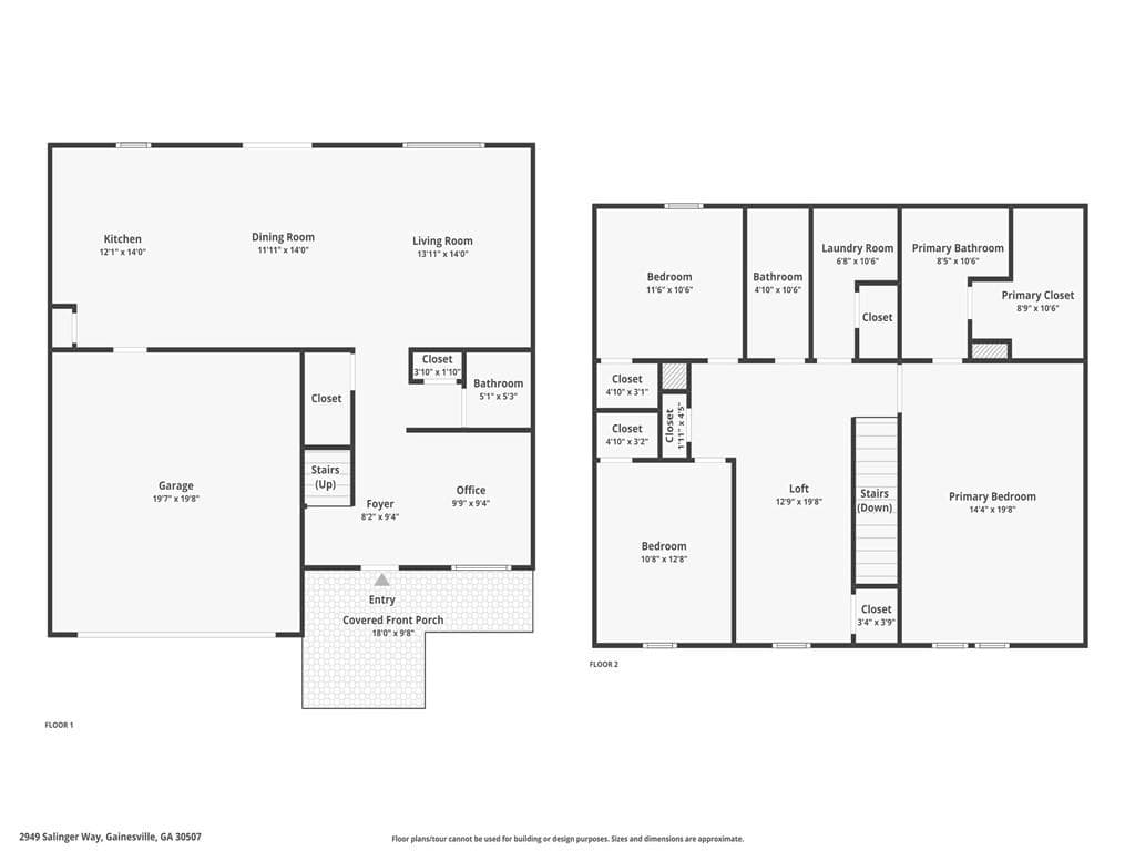 3 bedroom, 3 bathroom, 2,082 sq ft single family residence for sale at 2949 Salinger Way, Gainesville, GA 30507 — photo 2
