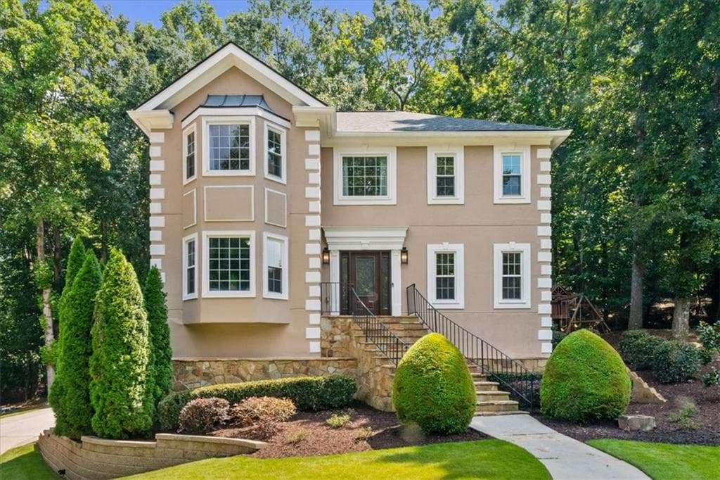 5 bedroom, 4 bathroom, 3,837 sq ft single family residence under contract at 2995 Georgian Manor Drive, Johns Creek, GA 30022