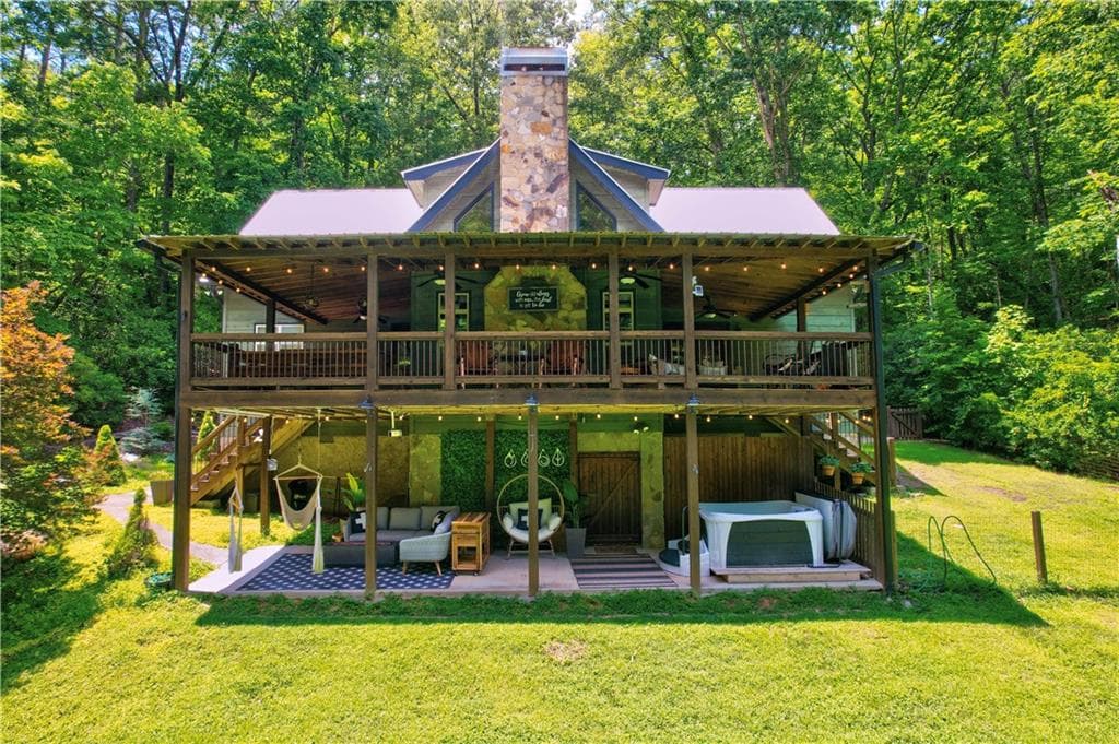 4 bedroom, 3 bathroom, 2,480 sq ft single family residence for sale at 50 Trails End Ct, Ellijay, GA 30536 — photo 2