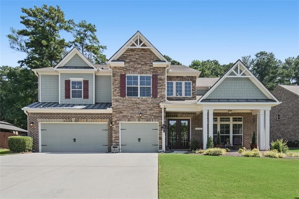 5 bedroom, 5 bathroom, 5,458 sq ft single family residence for sale at 1432 Willis Lake Drive, Kennesaw, GA 30152 — photo 2