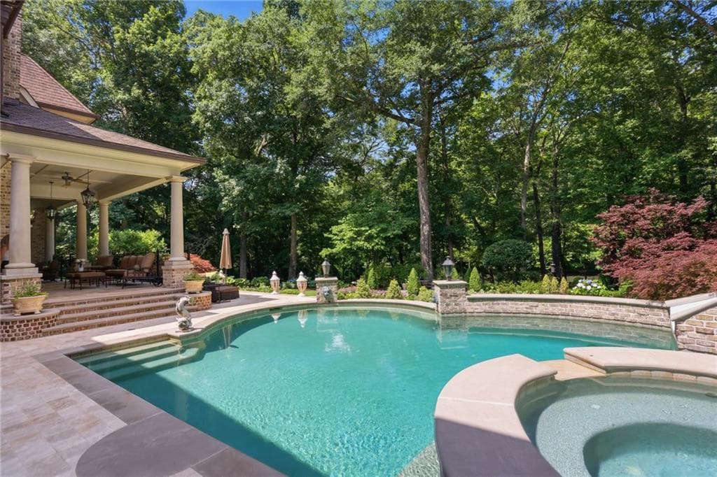 5 bedroom, 8 bathroom, 12,041 sq ft single family residence for sale at 595 Marsh Park Drive, Johns Creek, GA 30097 — photo 4
