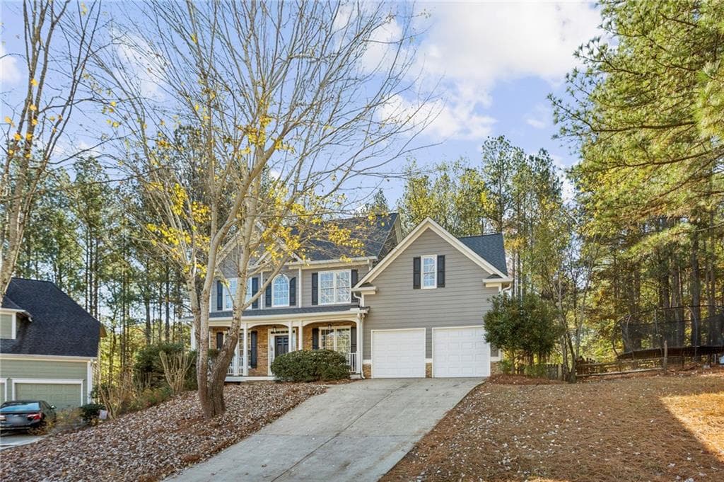 5 bedroom, 3 bathroom, 2,556 sq ft single family residence for rent at 26 McEvers Branch Lane, Acworth, GA 30101 for $2,950 a month — photo 1 of 28