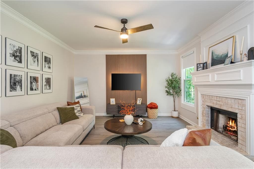 4 bedroom, 3 bathroom, 2,792 sq ft single family residence for sale at 777 Chanson Drive, Marietta, GA 30064 — photo 4