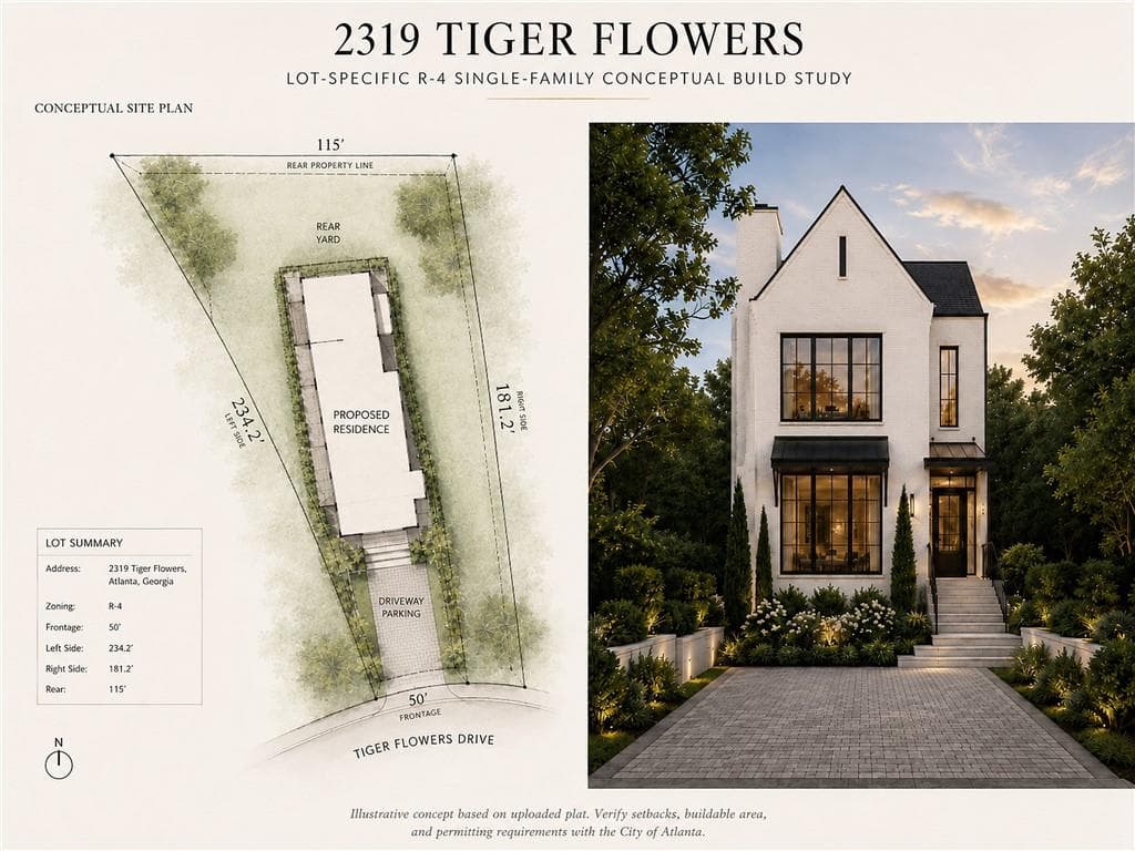 972 sq ft single family residence for sale at 2319 Tiger Flowers Drive, Atlanta, GA 30314 — photo 2