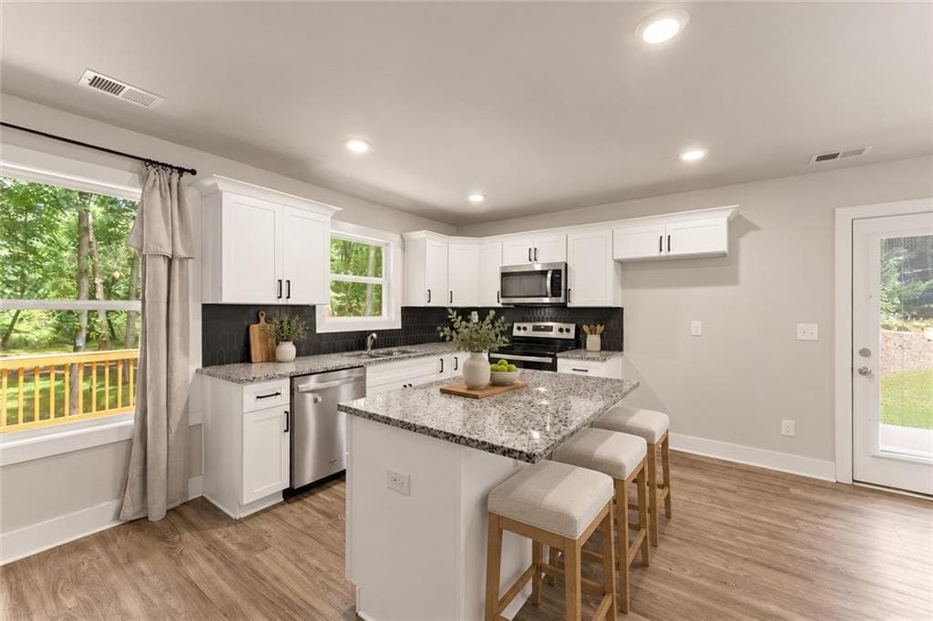 3 bedroom, 3 bathroom, 1,450 sq ft single family residence for sale at 347 Shalloway Drive, Kennesaw, GA 30144 — photo 2