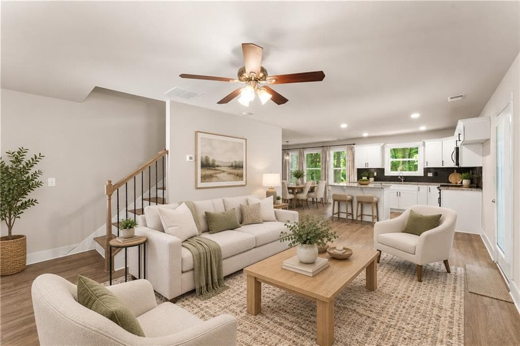 3 bedroom, 3 bathroom, 1,450 sq ft single family residence for sale at 347 Shalloway Drive, Kennesaw, GA 30144 — photo 4