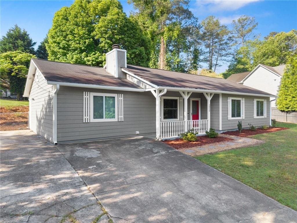 4 bedroom, 2 bathroom, 1,593 sq ft single family residence for sale at 2050 Shaffer Road, Cumming, GA 30041 — photo 1 of 36