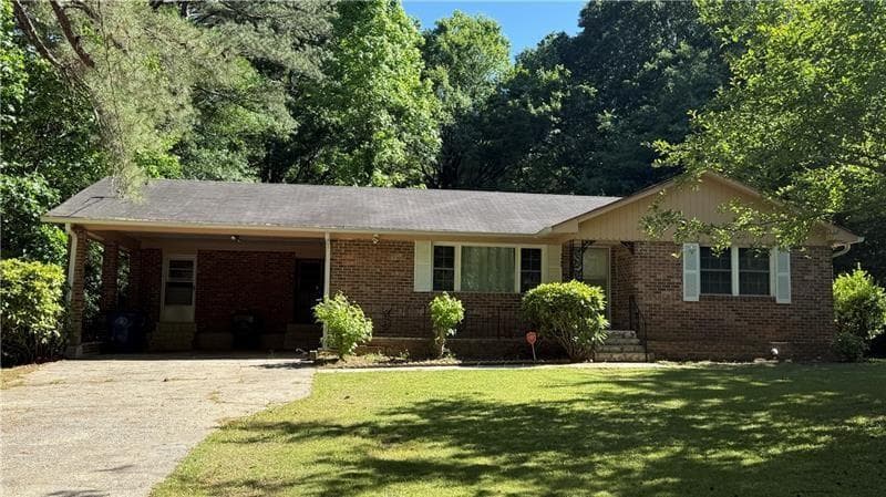 3 bedroom, 2 bathroom, 1,479 sq ft single family residence for sale at 3496 Mount Gilead Road, Atlanta, GA 30331