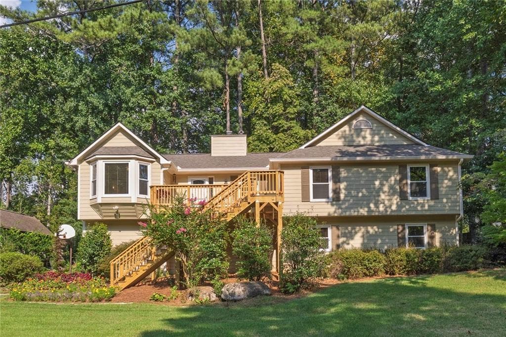 4 bedroom, 3 bathroom, 2,242 sq ft single family residence for sale at 2363 Wilderness Way, Marietta, GA 30066