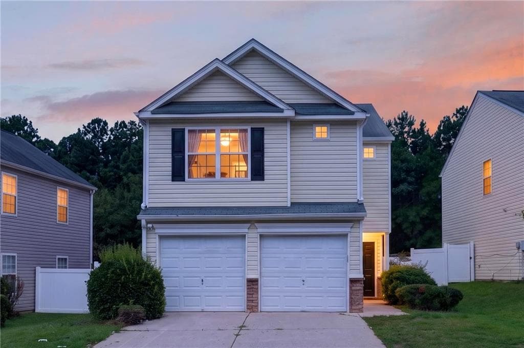 3 bedroom, 3 bathroom, 1,630 sq ft single family residence for sale at 3353 Sable Chase Lane, South Fulton, GA 30349 — photo 1 of 45