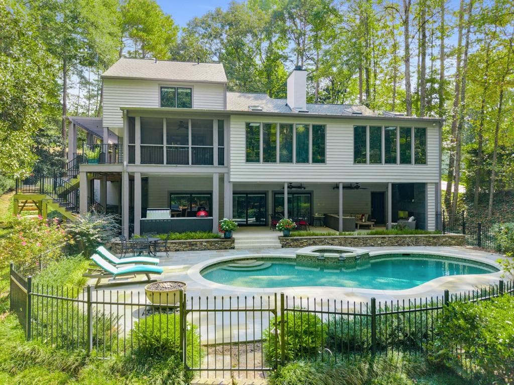 4 bedroom, 5 bathroom, 4,916 sq ft single family residence under contract at 3860 Brandy Station Court, Atlanta, GA 30339