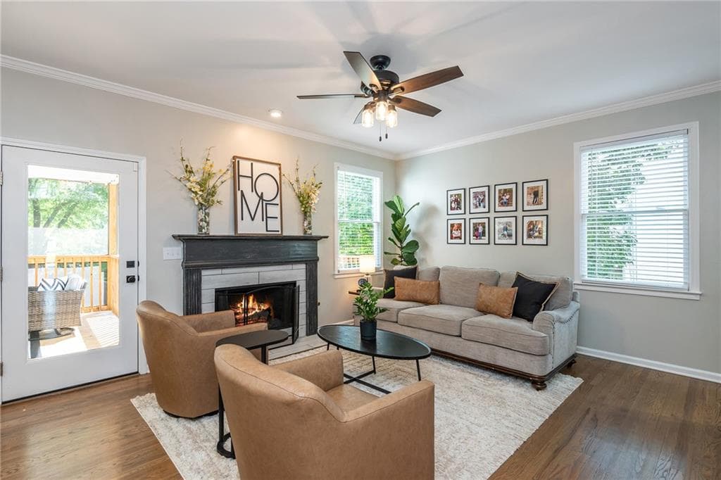5 bedroom, 5 bathroom, 3,506 sq ft single family residence for sale at 100 Cobblestone Way, Alpharetta, GA 30009 — photo 8