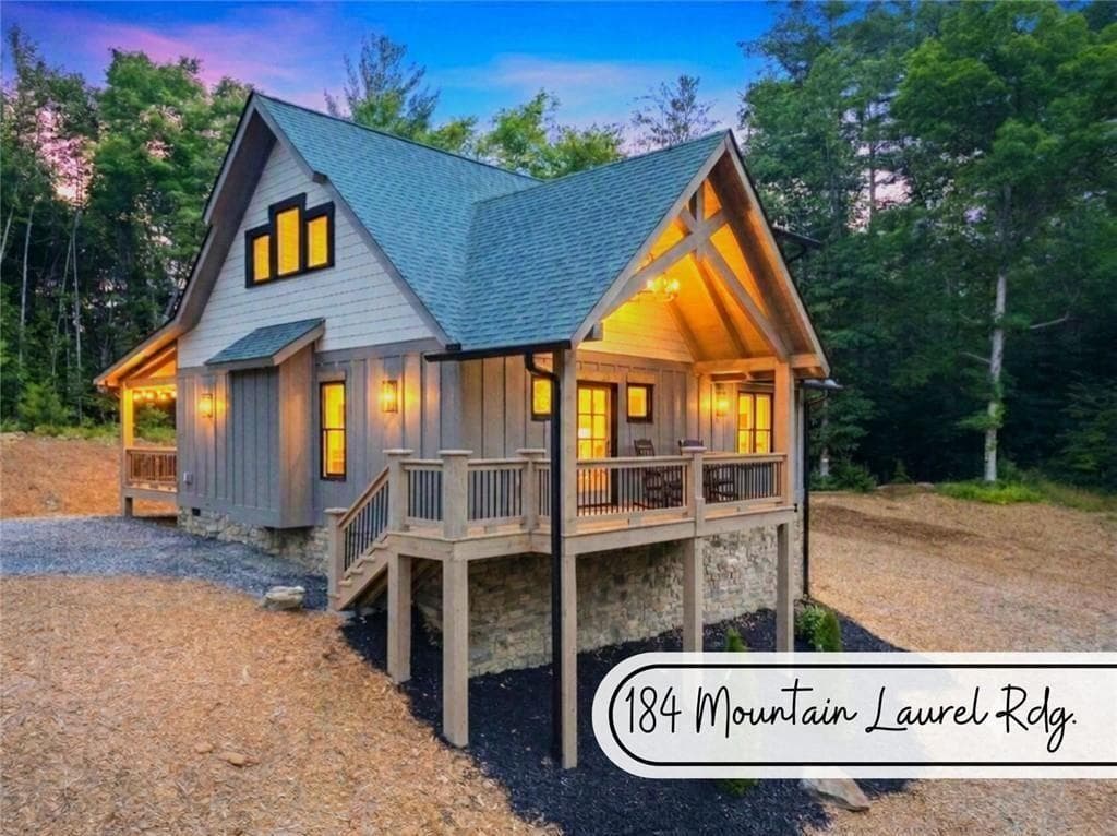 2 bedroom, 3 bathroom, 1,288 sq ft single family residence for sale at 184 Mountain Laurel Ridge, Mineral Bluff, GA 30559