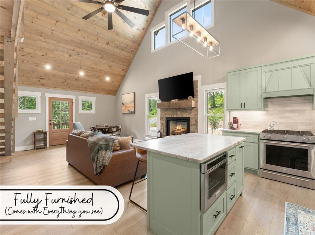 2 bedroom, 3 bathroom, 1,288 sq ft single family residence for sale at 184 Mountain Laurel Ridge, Mineral Bluff, GA 30559 — photo 8